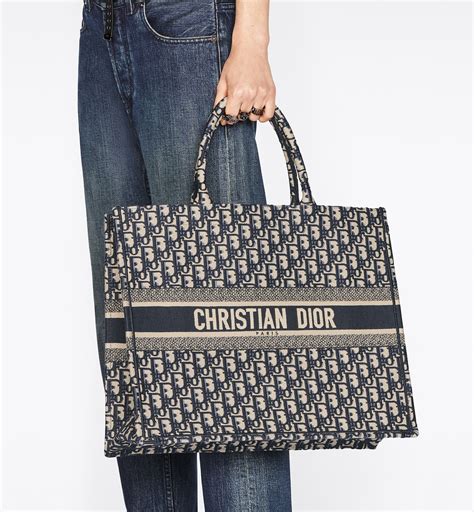 large Dior book tote price